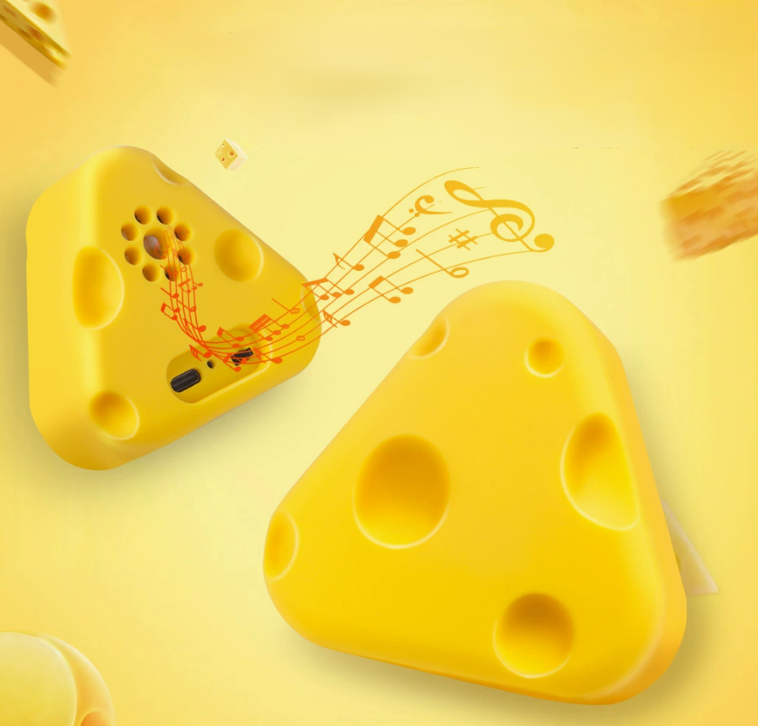 Cheese Shape Mini Bluetooth Speaker